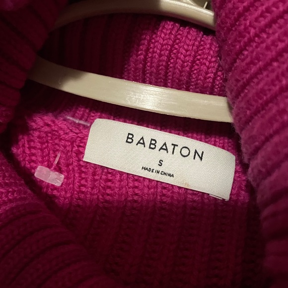 Babaton⭐️Guell Pink Sweater♥️EUC - Picture 8 of 15
